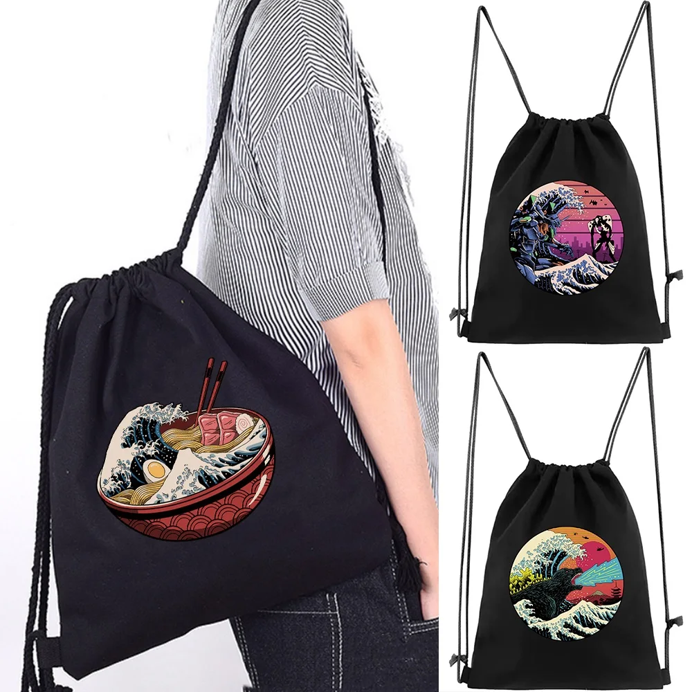 

Gym Fitness Drawstring Backpacks Backpack Mini String Foldable Shopping Bag Outdoor Bags for Swimming Camping and Hiking Gift