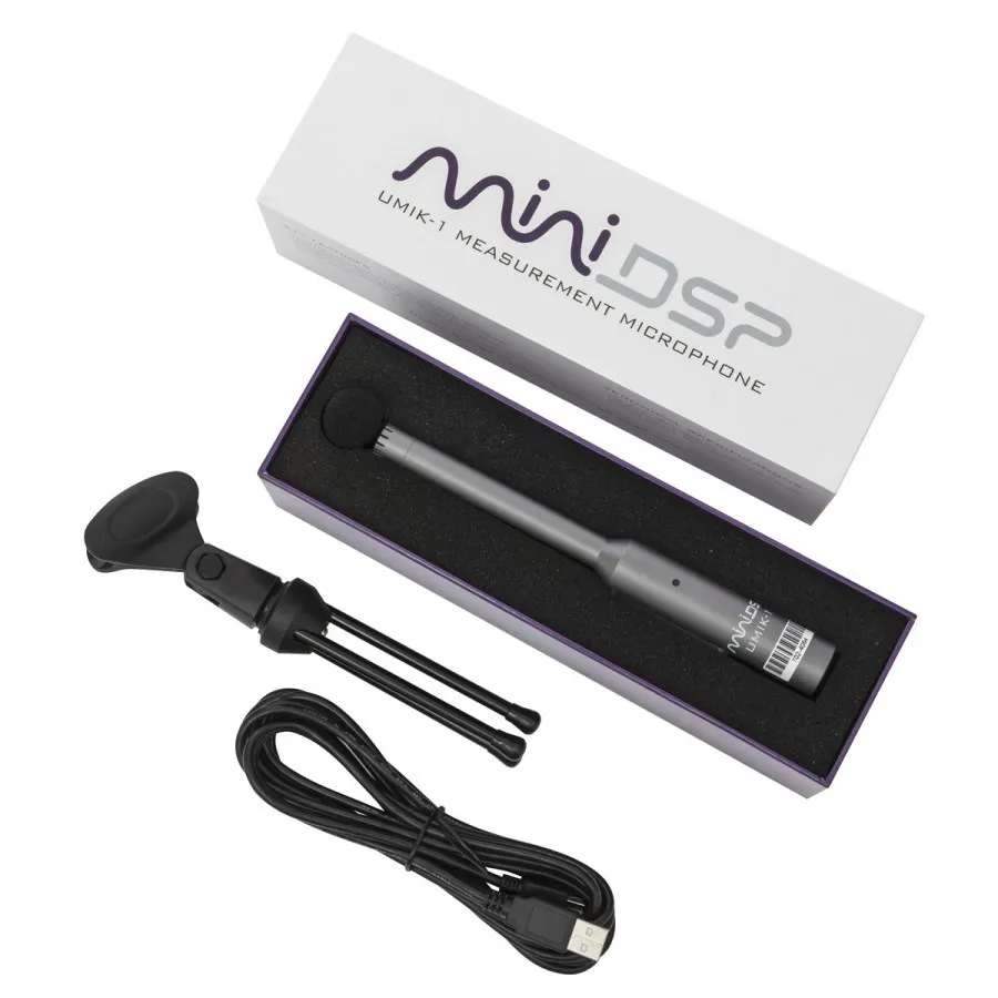 MiniDSP UMIK 1 звукового поля микрофон измерения Шум номер Тесты Electroacoustics коробка