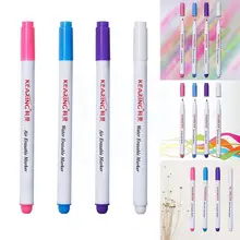 1 pçs canetas apagáveis de água marcadores de tecido ponto solúvel lápis retalhos needlework para ferramentas de costura acessórios artes t2z6