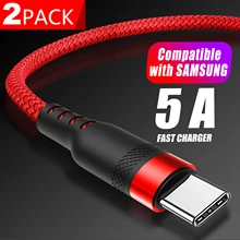5A Fast Charging Cable Compatible with Samsung Galaxy S10 9 8 plus Note10 Note10plus Note9 Noteedge Note5 Mobile Phone Date Wire