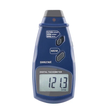 

DT6236E No Contact Digital Tachometer Laser Po RPM Tester 2.5 to 99,999 RPM Photo Tach Dropshipping