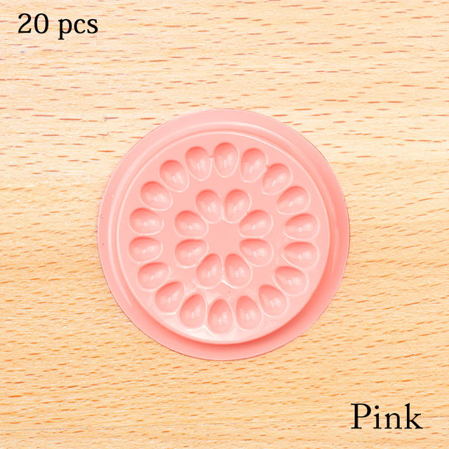 Glue Gasket Eyelash glue holder Adhesive Pallet Eyelash Extension glue pads stand on eyelash plastic makeup tools