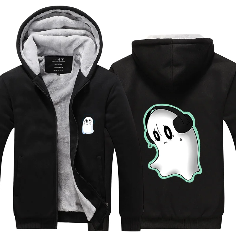 Style 2 Undertale Sans Череп Толстовка Куртка пальто зима флис толстые теплые толстовки с длинным рукавом размера плюс - Цвет: Style 2