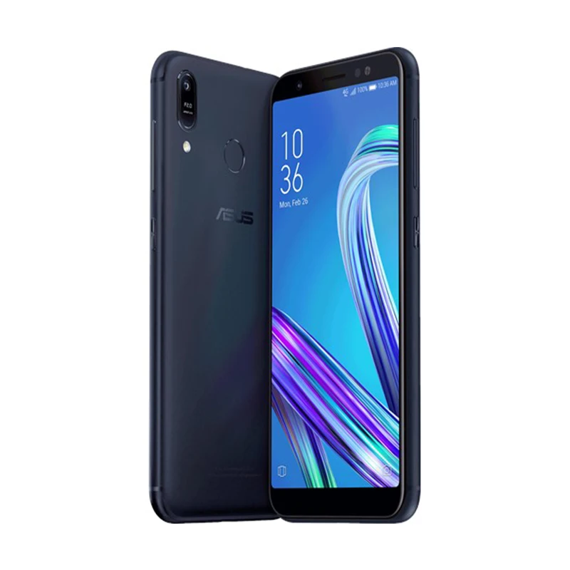 Смартфон ASUS ZenFone Max M1 4G, 5,5 дюймов, Восьмиядерный процессор Snapdragon 430, 3 ГБ, 32 ГБ, 4000 мАч, аккумулятор, мобильный телефон на базе Android 8,0