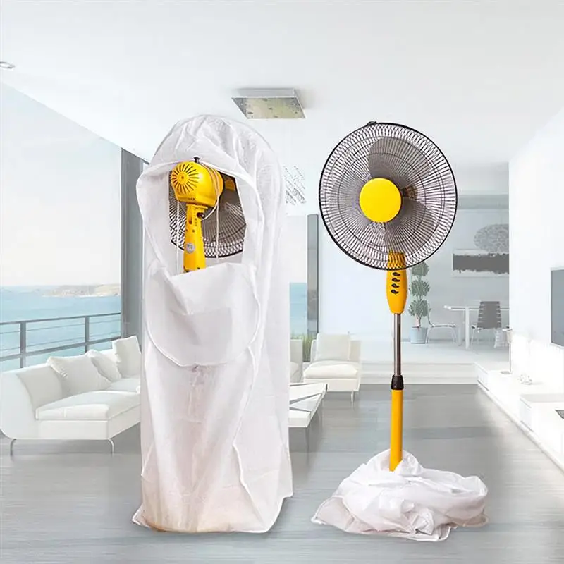 Floor-standing Electric Fan Full Coverage Dust Cover Storage Bag Household Device Protection Non-woven Fabric Craft |
