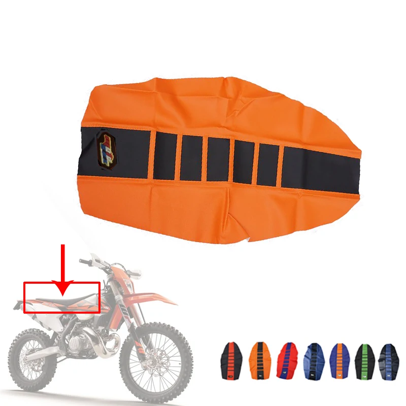 

Universal Rubber Vinyl Gripper Soft Seat Cover For KTM SX XC EXC XC-W SX-F 85 105 125 150 200 250 300 350 450 500 525 Dirt Bike