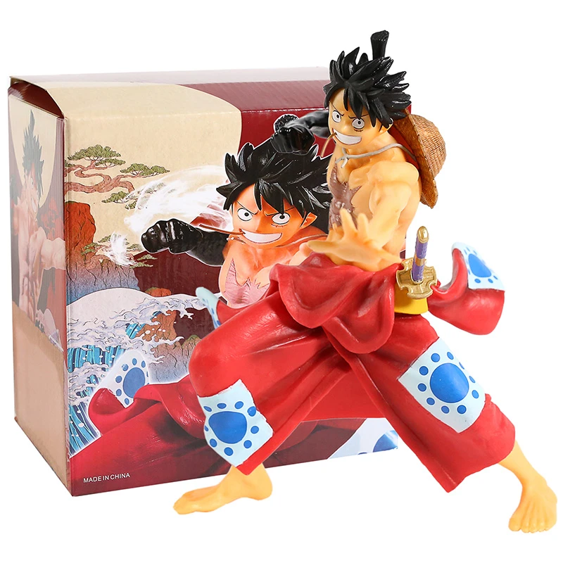 One Piece Anime Figure Ichiban Kuji Wano Country Monkey D Luffy Pvc Figure Collectible Model Toy Action Figures Aliexpress