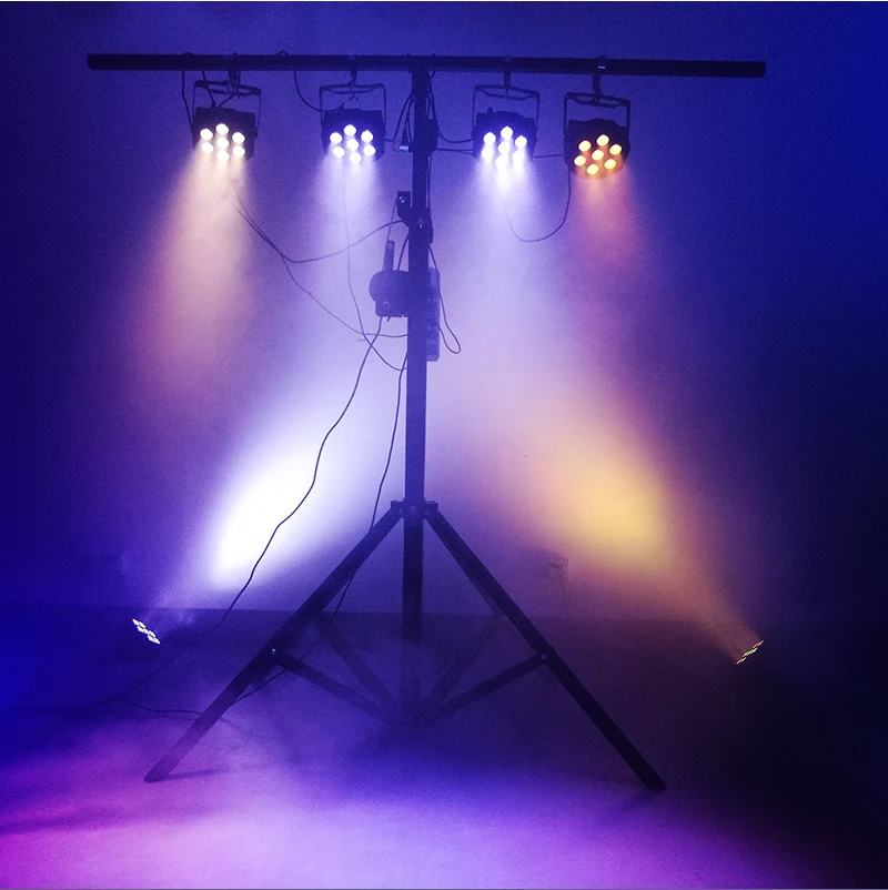 LED Par 7x12W RGBW 4IN1 Beleuchtung Professionelle Für Bühne Effec Atmosphäre Der Disco DJ Musik Party Club tanzfläche