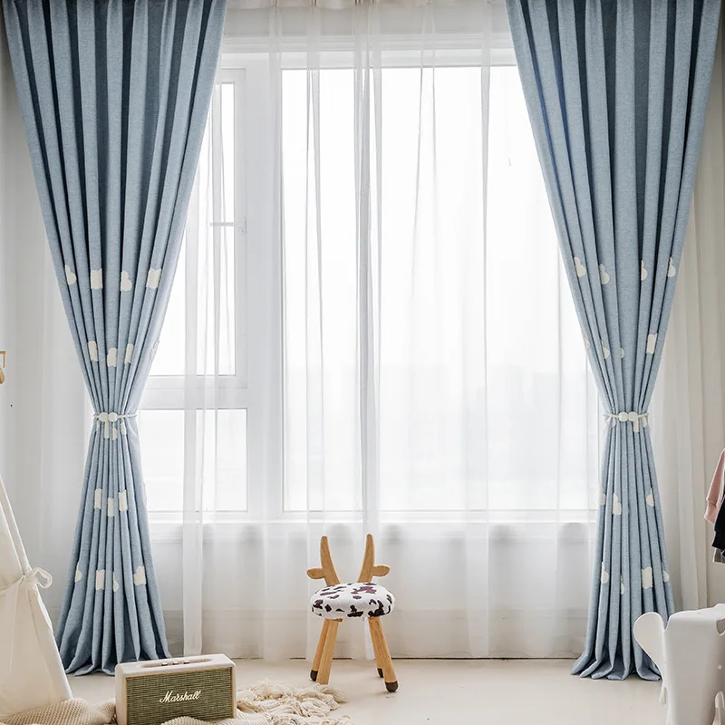 Kid-s-Cute-Cartoon-Clouds-Curtains-for-Living-Room-Blue-Semi-Blackout-White-Cloudy-Curtains-for (3)