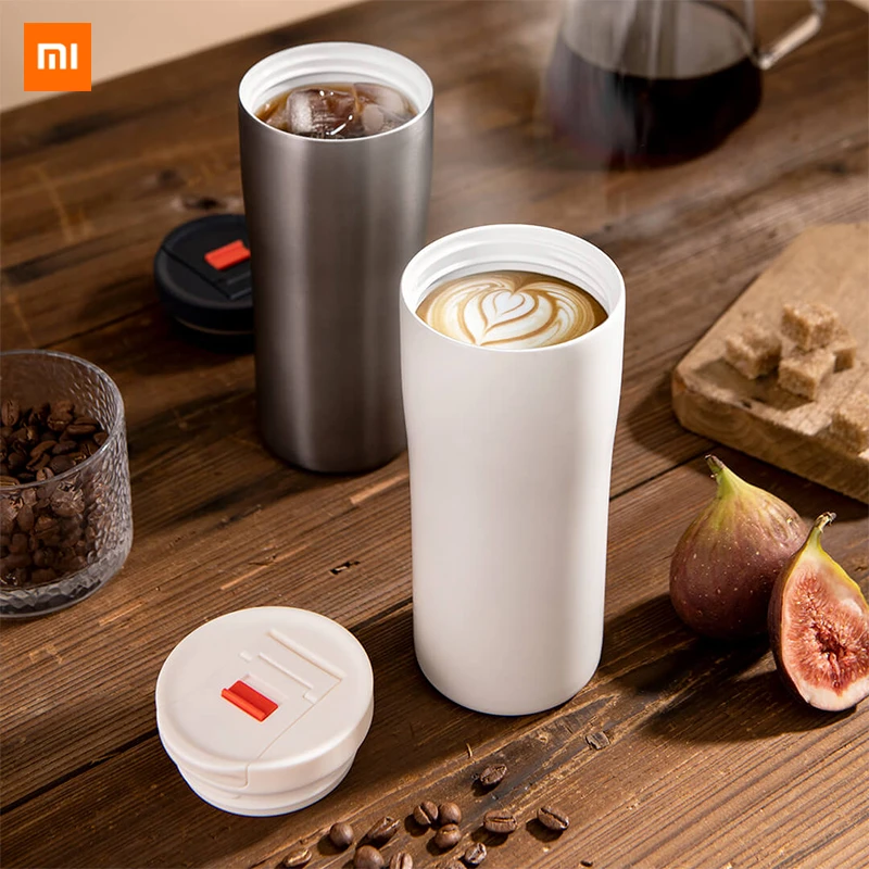 XIAOMI Stainless Steel Thermos Mug 480ml Mug Coffee Cup with Cover