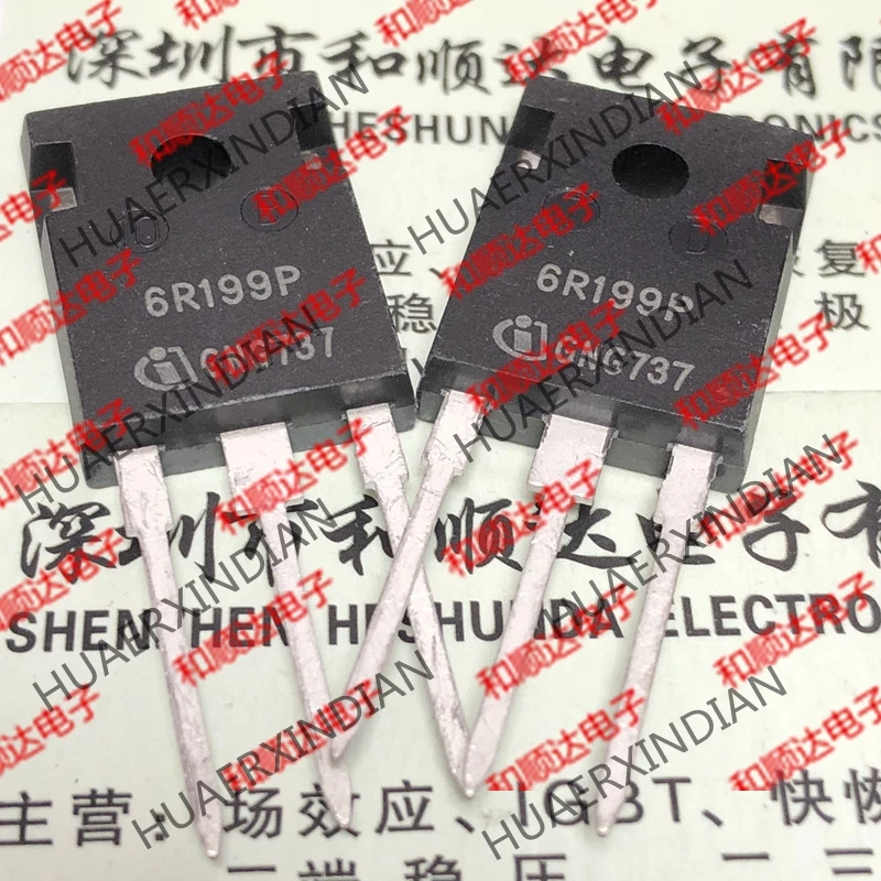 5 шт., новые оригинальные кнопки 6R199P IPW60R199CP-247 650V 16A