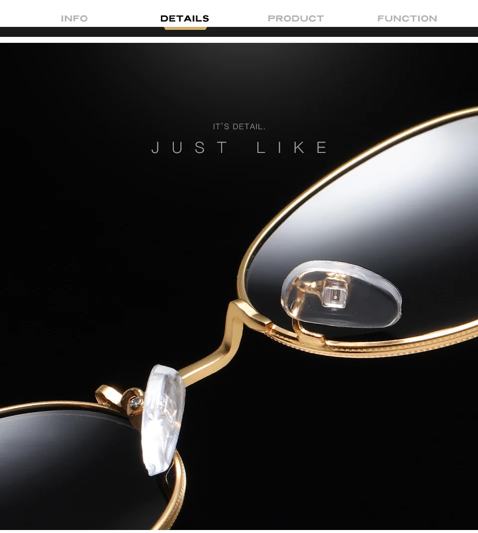 JackJad Модные Винтажные 3547 овальные металлические стильные поляризованные солнцезащитные очки для женщин и мужчин, Классические фирменные дизайнерские солнцезащитные очки Oculos De Sol
