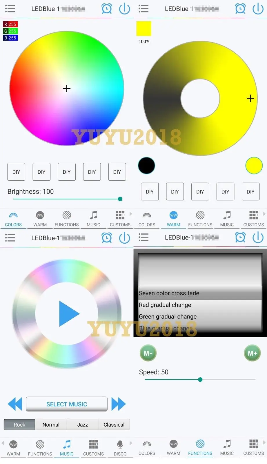 Цветная(RGB светодиодные кольца-гало подходит для Mazda CX-5 2013 фар автомобиля светодиодный angeleys дьявол, демон Corona вспышка DRL LED-Удаленное управление по Bluetooth