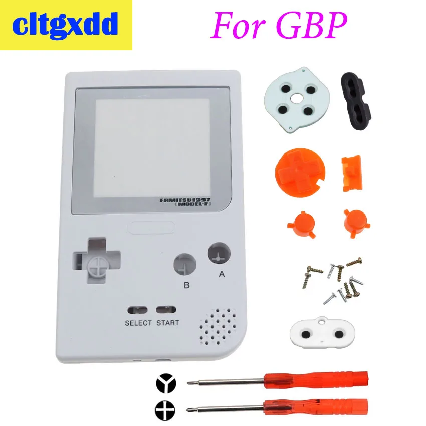 Cltgxdd полный Чехол Крышка для корпуса Замена оболочки Gameboy Карманная игровая