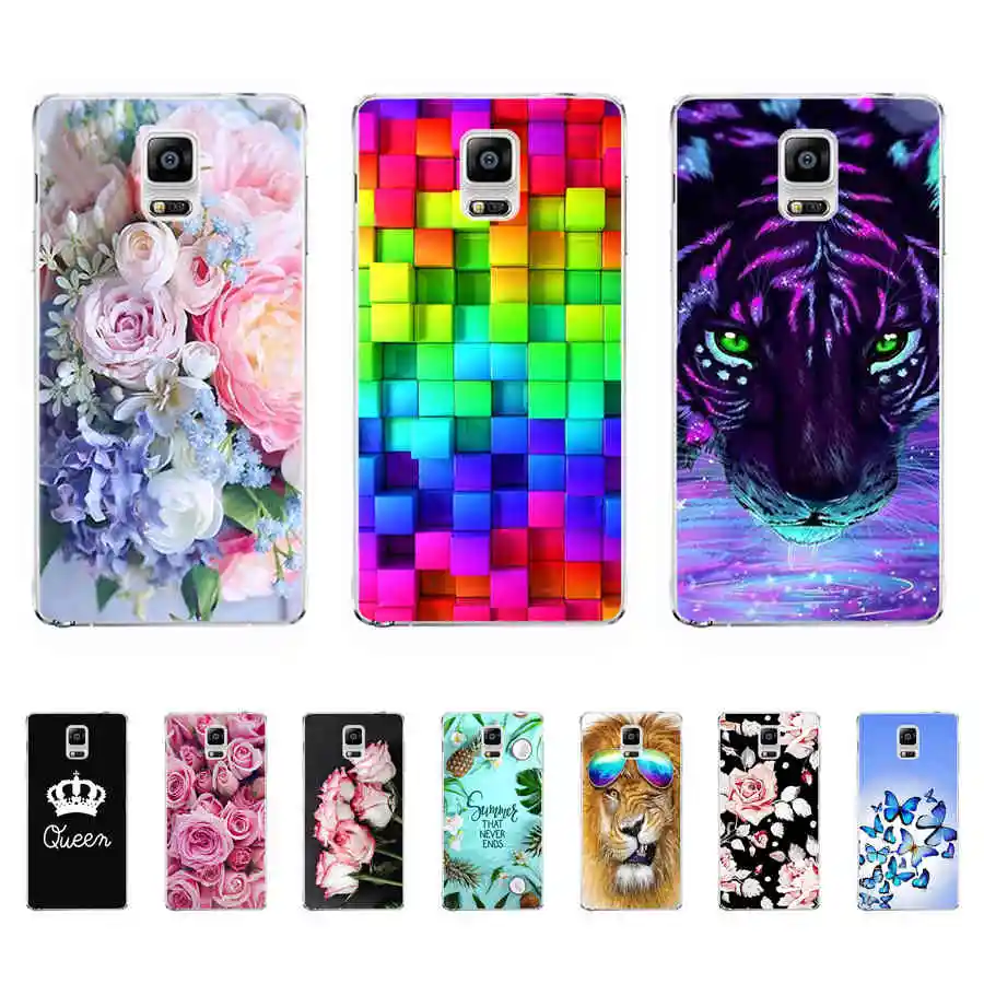 Custodia Per Telefono Per Samsung Galaxy Note 4 Custodia In Silicone Custodia Morbida In Tpu Per Funda Custodia Per Samsung Galaxy Note 4 Cover Coque