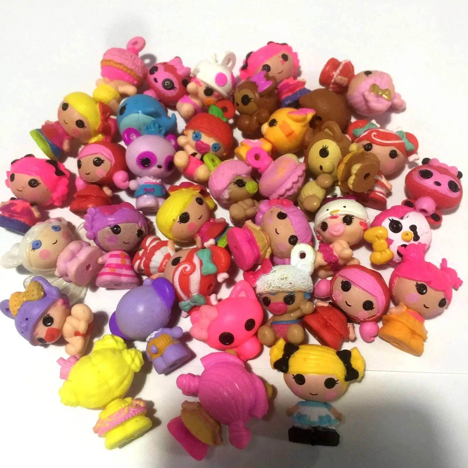 Лот 10 шт. оригинальные куклы Lalaloopsy Мини фигурки красивые куклы игрушки для девочек Детские Рождественские подарки случайный