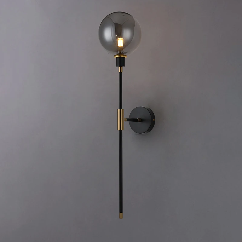 Moderne Einfache Molekulare Glas Wand Lampe LED Wand Leuchte Lampe Wohnzimmer Schlafzimmer Wand Lampe Retro Wohnkultur G9 Industrie lichter