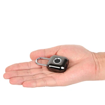 

Door Lock Smart Fingerprint Luggage USB Charging Travel Anti Theft Padlock Quick Unlock Small Keyless Waterproof Drawer Safety