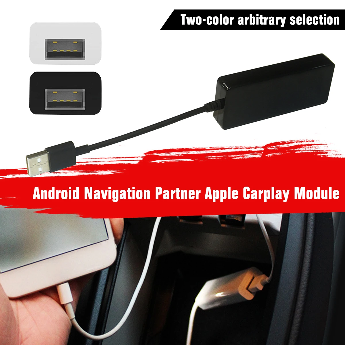 

USB Dongle USB Dongle and Android Phone Android Auto for Android Car Player with iOS Carplay System