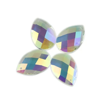 

38MM AB Crystal Grid Shape Drop Prism Glass Chandelier Parts For Chandelier Pendant DIY