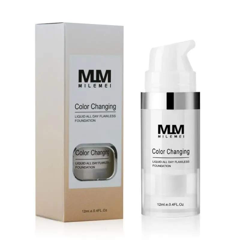 

Portable Magic Color Changing Liquid Foundation Oil-control Concealer Lasting Makeup Skin Easy To Absorb Concealer Cosmetic Care
