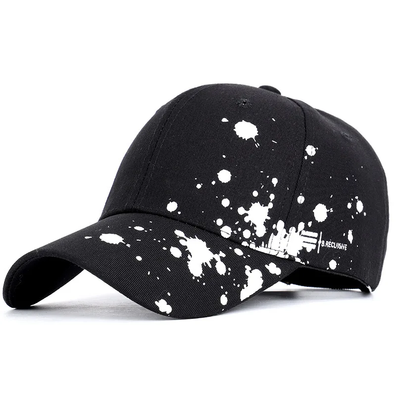 

Go Baseball Cap For Graffiti Personality Korean Version Of Spring 2019 New Sunshade Couple Duck Tongue
