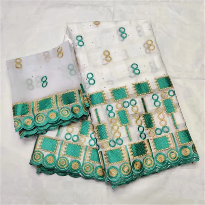 Хлопок кружево африканская кружевная ткань швейцарская вуаль кружева в швейцарском геле головной убор ткань 5+ 2 ярда/комплект для свадебного платья-CYE30