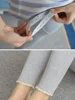 Winter Pregnant Women Black Leggings for Maternity Warm Soft Velvet Pants Pregnancy Inner Wool Clothes Ropa Mujer Embarazada 5