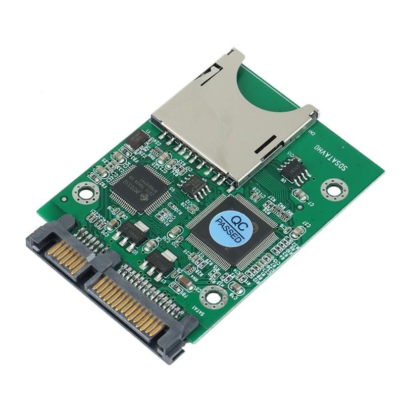 SD SDHC Secure Digital MMC карта памяти до 7 + 15P SATA Серийный адаптер преобразователя ATA