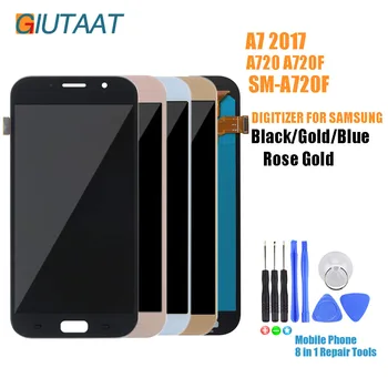 

LCD Replacement For Samsung Galaxy A7 2017 A720 A720F SM-A720F LCD Display Touch Screen Digitizer Assembly