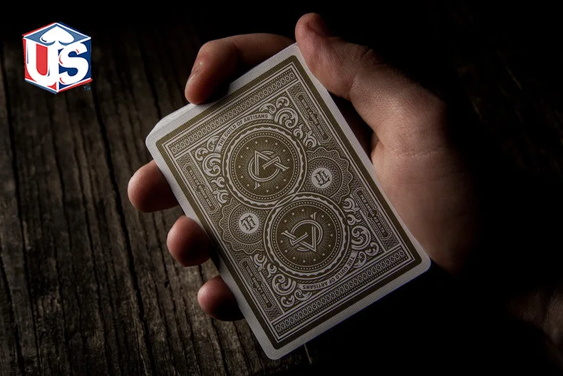 Artisan Theory 11 игральных карт T11 белые/черные USPCC Лимитированная серия Размер колоды