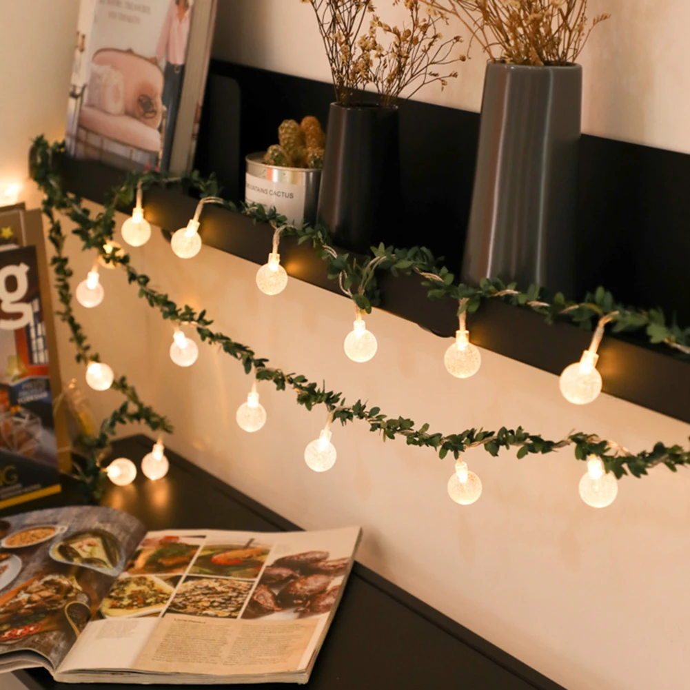 

Artificial Garland String Lights Festive & Party Supplies Leaves Vine Light Battery Powered Hanging Light Christmas Decorations
