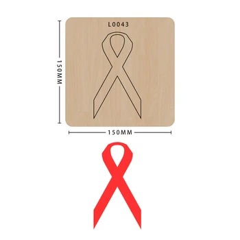

Logo knife mold mold wood mold decoration, model L0043, suitable for common die cutting machines on the market