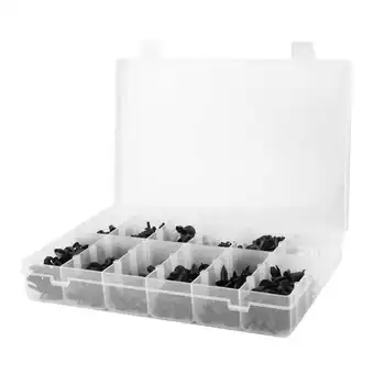 

350pcs Car Retainer Buckles Mixed Auto Fasteners Bumpers Clips with Screwdriver