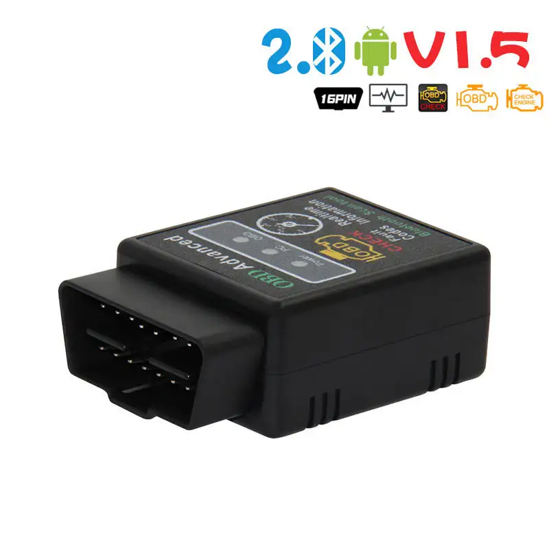 Hh Obd V2.1 Elm327 Bluetooth Advanced Car Diagnostic Scanner ...