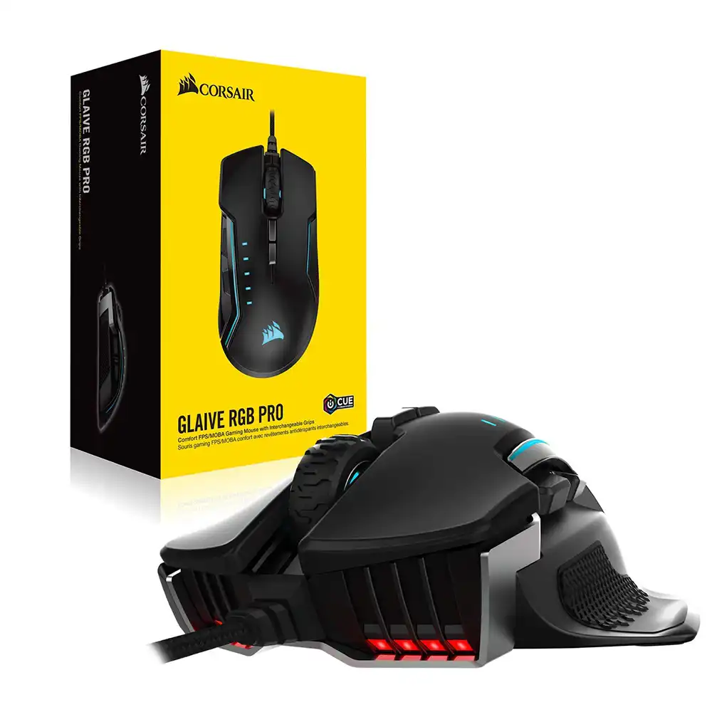 コルセアグレイブ Rgb プロ快適 Fps Moba ゲーミングマウス交換グリップバックライト Rgb Led Dpi 光学 Mice Aliexpress