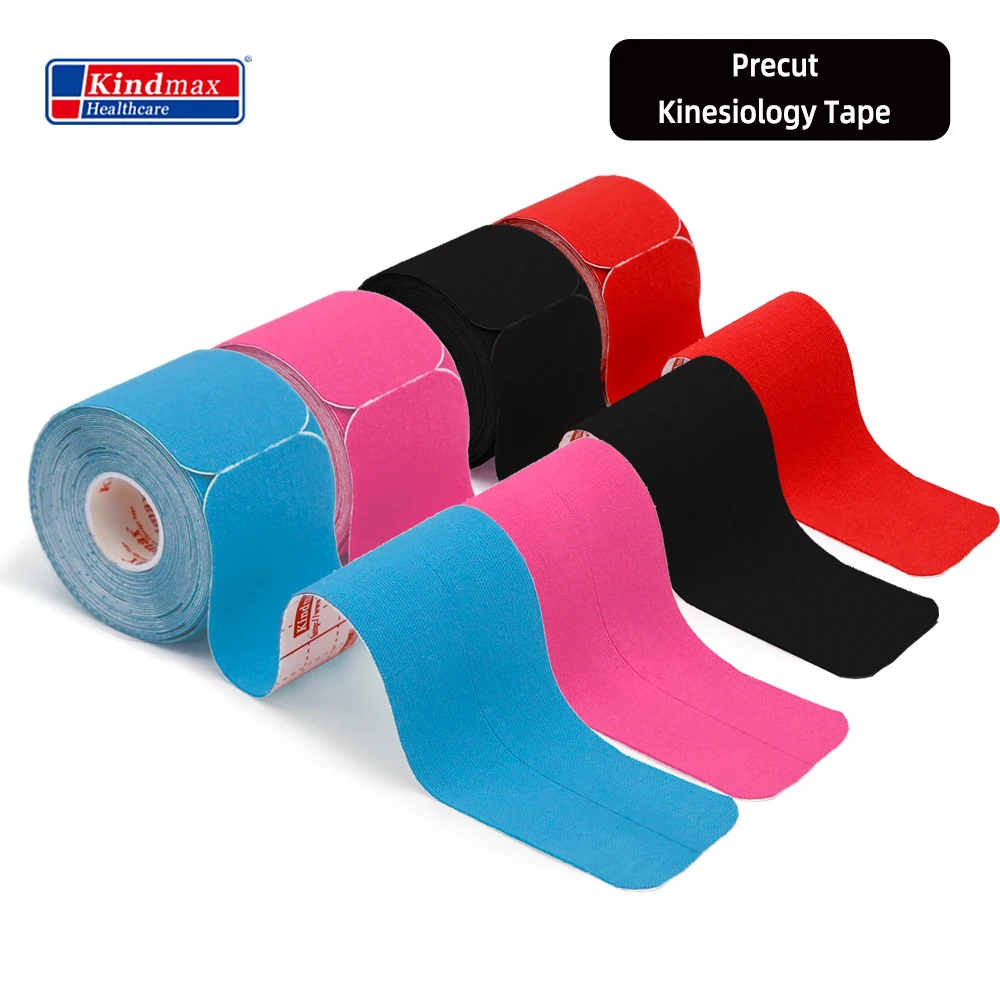 Kindmax Healthcare Precut Athletic Kinesiology Tape Medical Elastic