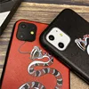 Luxury brand snake soft case for iphone 11 12 mini pro x xs max xr 8 7 6 6s plus phone cover 3D Super relief coque fundas capa ► Photo 2/6