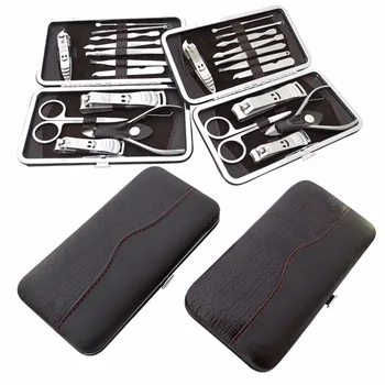 

New 12pcs Nail Care Cutter Set Clippers Manicure Pedicure Cuticle Tool Kits SCI88