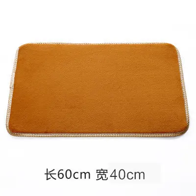 Khaki Утолщенные коралловые мини ковры короткие бархатные Нескользящие Задние Коврики мягкий коврик для ванной комнаты пены памяти коврик для ванной двери кухонные коврики mx11021008 - Цвет: Khaki