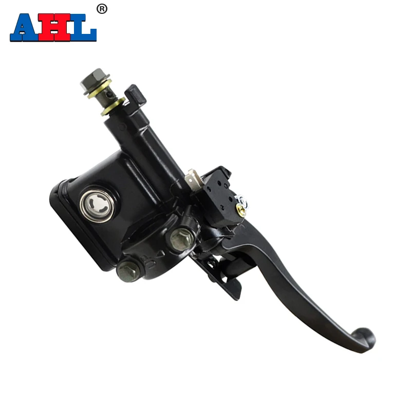

AHL 7/8 "22 мм Левый тормозной рычаг Главный цилиндр для 50CC 70cc 90cc 100cc 110cc 125cc 150cc 200cc 250CC мотоцикл детский вездеход