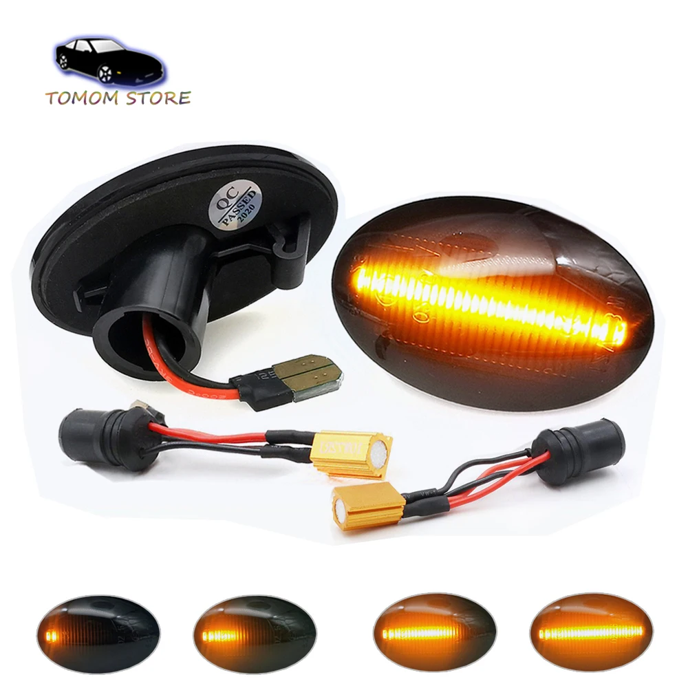 

Sequential Blinker LED Side Marker Turn Signal Indicator Light For Opel Astra F Corsa B Combo C Meriva Tirgra Sintra Car Styling