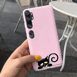 Candy Silicone Soft Phone Protective Back Cover for Xiaomi CC9 Pro (Beige)