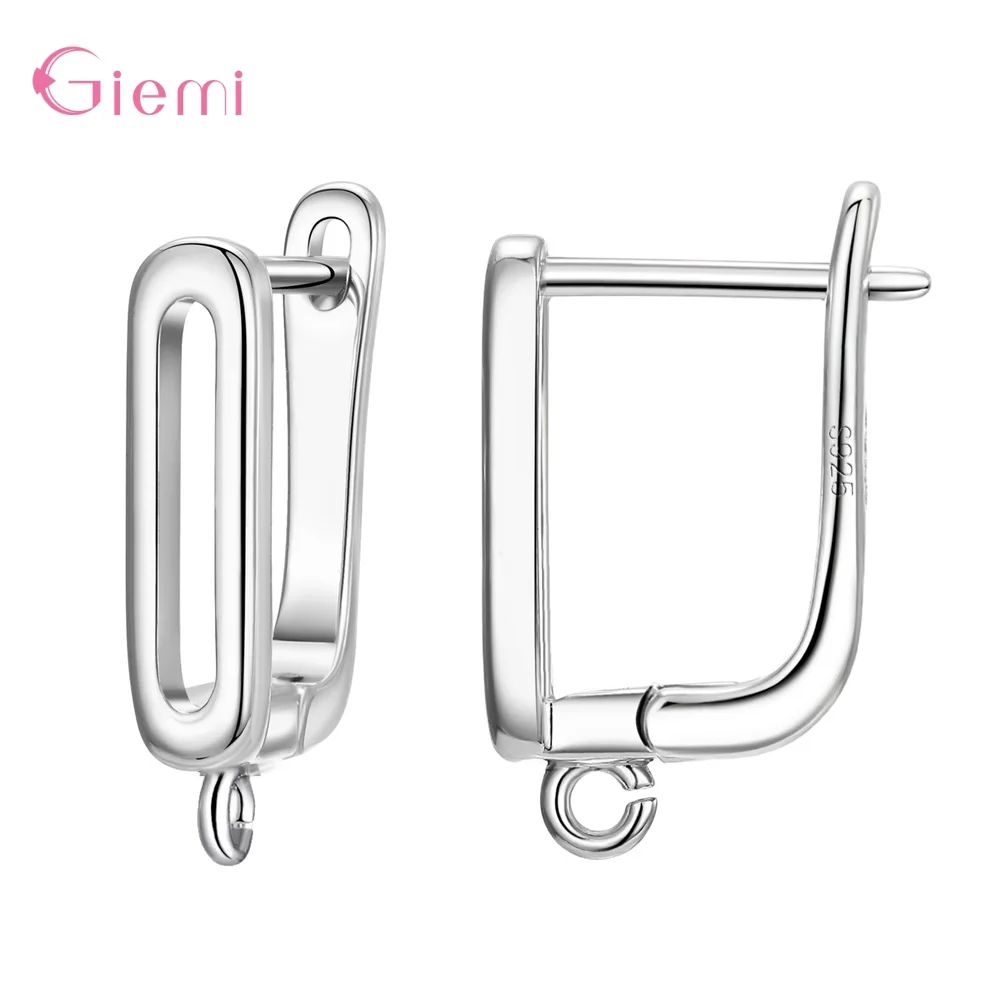 Ohrring-Zubehör aus 925er-Sterlingsilber, baumelnde Ohrringe, Verschlüsse, Hakenbeschläge, DIY-Schmuckherstellung, Haken, Tropfen-Ohrringe, Zubehör – Detail 8