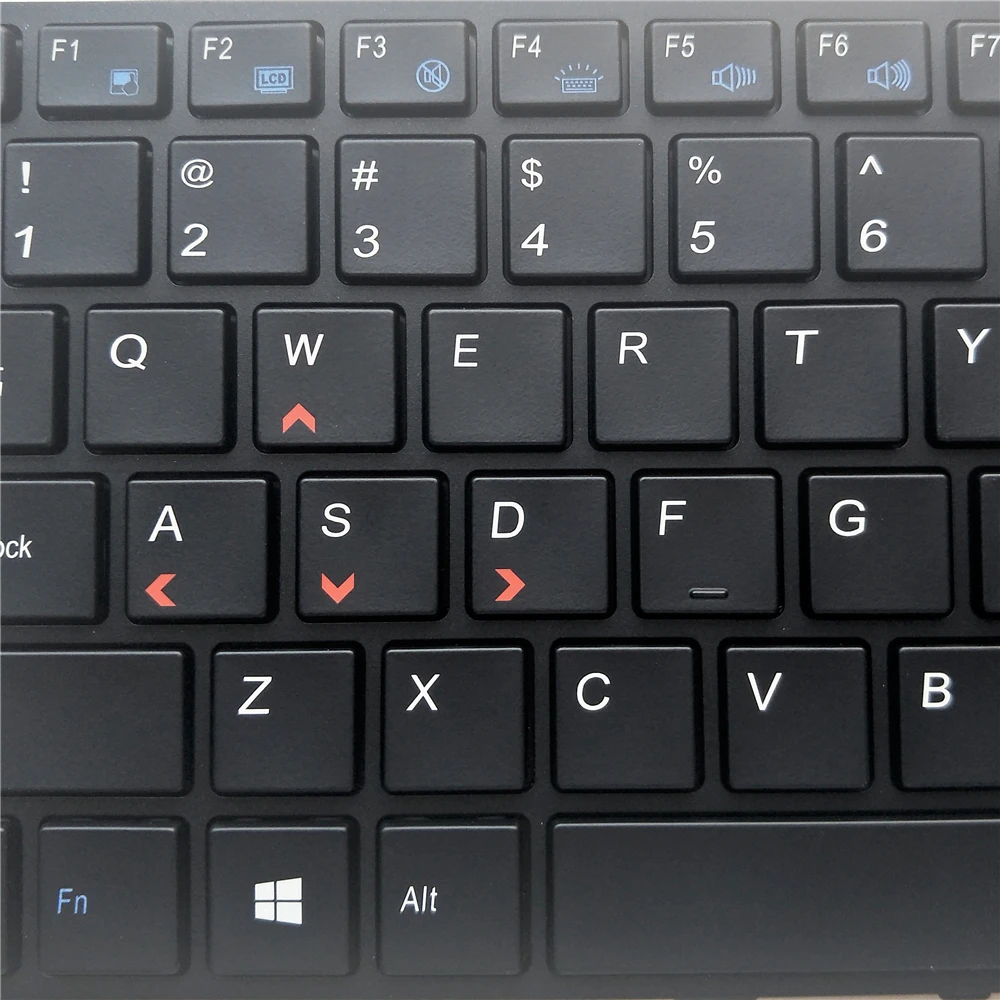 Teclado para Clevo Teclados e Quadro Backlight N151 sc N155 N170 Preto Substituição Eua Inglês Novo Ovy N150 rd N150sd - Imagem 4