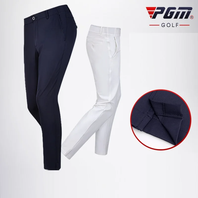 PGM 2020 New Autumn Golf Pants Men High-elastic Outdoor Sports Trouser Men's Elastic Waist Breathable Comfortable Golf Pants