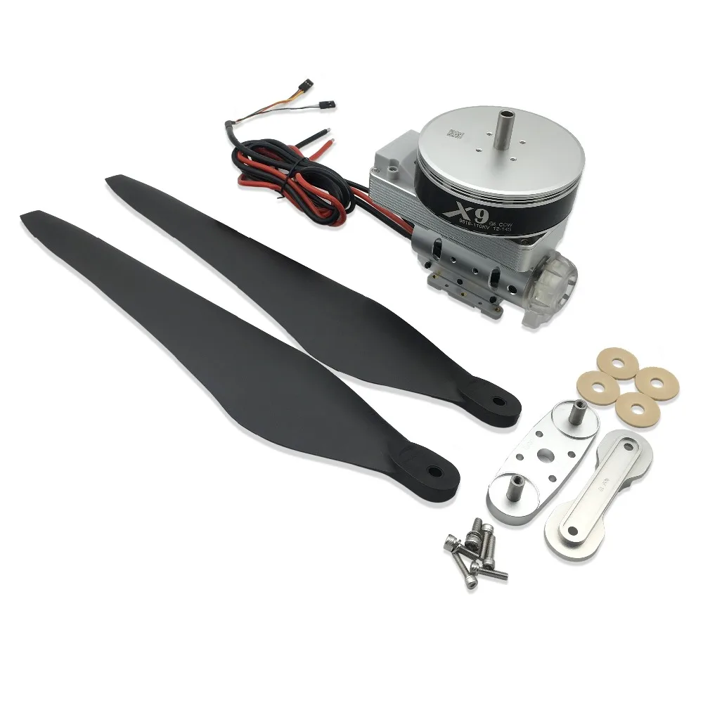 Hobby wing X9 Power System 12-14S 3411 Carbon fiber Propeller Motor ESC FOC for 16KG 20KG 30KG Agricultural Drone Power