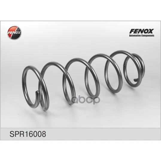 Пружина Задняя Ford Mondeo Iii 00-07 1.8, 2.0, 2.5, 3.0 Spr16008 FENOX арт. SPR16008