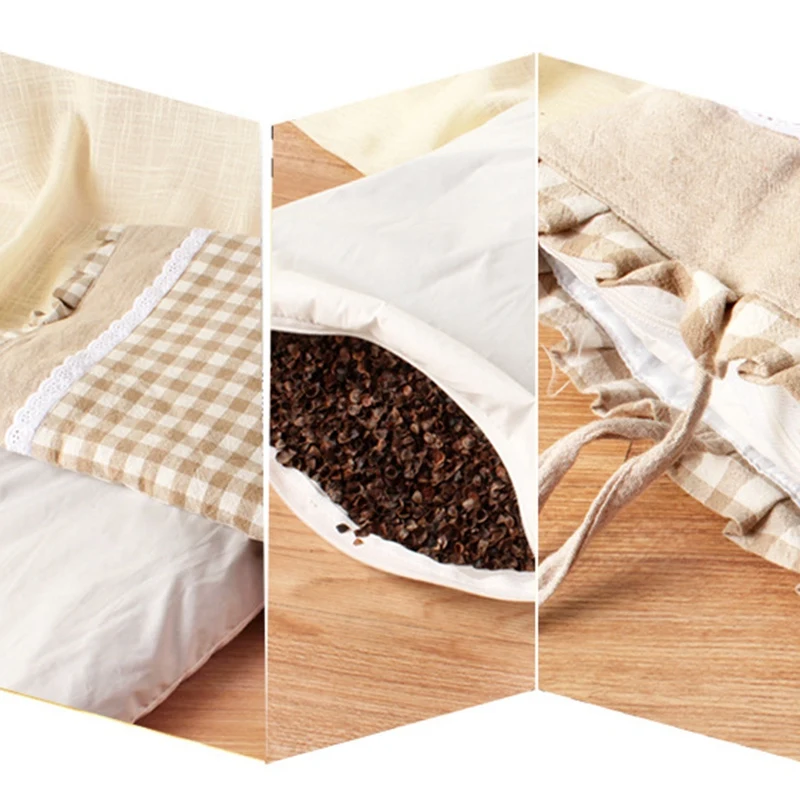 Home Textile Pillows Buckwheat Hard Wheat Pillow Buckwheat Cover Husk Filled Pillow Home Textile Pillows Buckwheat Hard Wheat Pillow Buckwheat Cover Husk Filled Pillow
