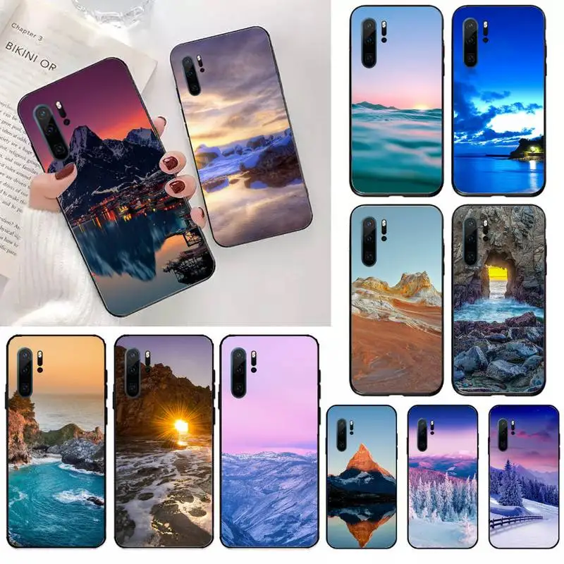Scenic spots and historic sites Phone Case For Huawei honor Mate 10 20 30 40 i 9 8 pro x Lite P smart 2019 Y5 2018 nova 5t | Мобильные